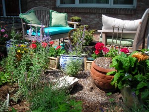 garden patio in Amherst
