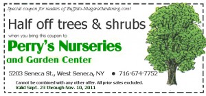 Perry's coupon Sept 23 to Nov 10 2011