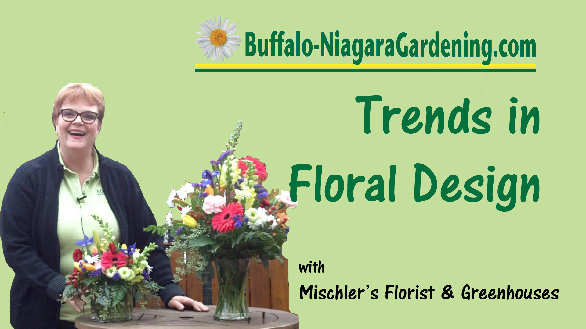 video on trends in floral design