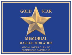 Gold Star dedication by Bowmansville in Lancaster