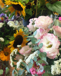 flower bouquets from Lockwood's Greenhouses