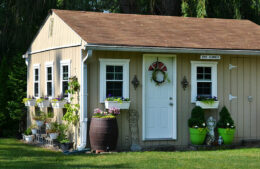 large shed in Lewiston, New York