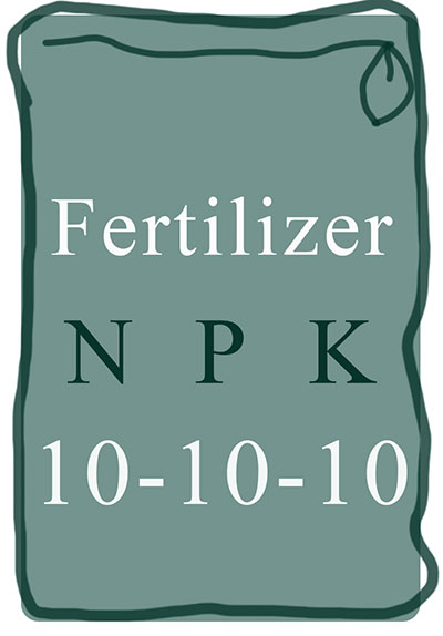 graphic of fertilizer bag
