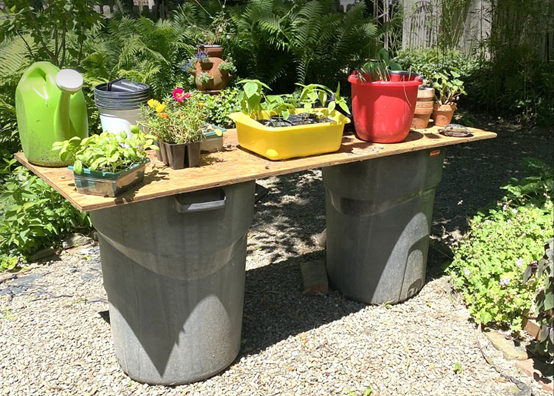 portable table for gardening in Niagara Falls, NY